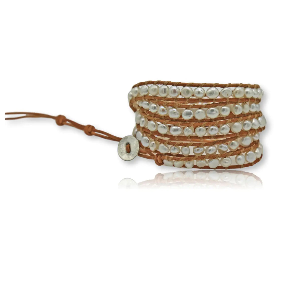 Freshwater Pearl Wrap Bracelet