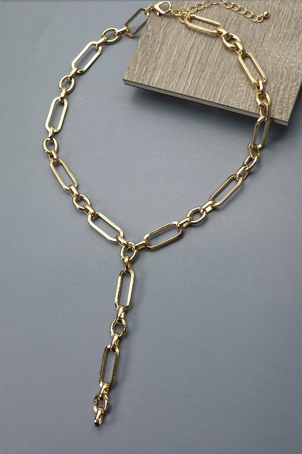 Y Link Chain Necklace