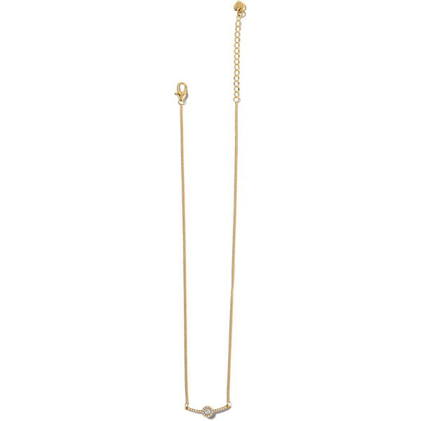 Illumina Bar Necklace- Gold
