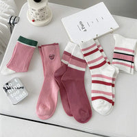 Valentine's Pink Socks
